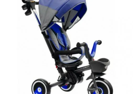 Tricicleta Baby Mix 5-in-1 Relax 360° albastru