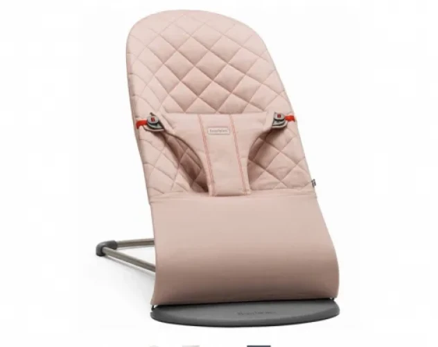 Кресло-шезлонг BabyBjorn Bliss Old Rose, хлопок купить в Кишиневе