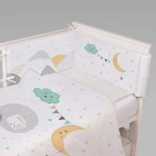 Комплект в кроватку (5 элементов) Klups Luna купить в Кишиневе