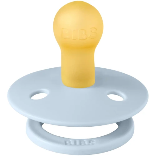 Suzetă rotundă din latex Bibs Colour Baby Blue Ambalaj premium, 0-6 luni cumpăra în Chișinau