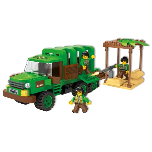 Set construcție Blocki MyArmy Aventură în Junglă, 210 elemente cumpăra în Chișinau