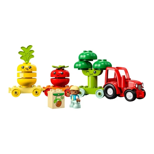 Set construcție Lego Duplo Fruit and Vegetable Tractor 10982, 19 elemente cumpăra în Chișinau