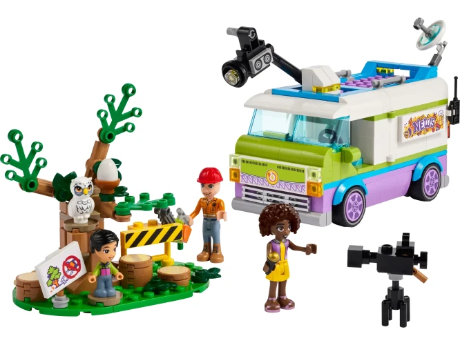 Set construcție  Lego Friends Newsroom Van, 446 elemente cumpăra în Chișinau