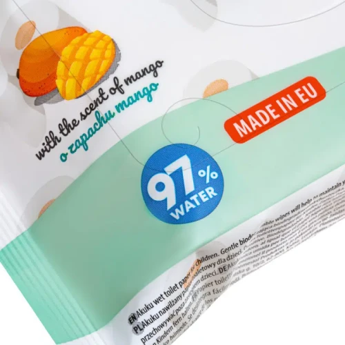 Салфетки влажные для интимной гигиены Akuku Mango, 50 шт. купить в Кишиневе