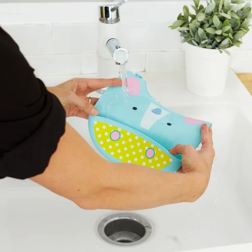 Bavetă din silicon Skip Hop Fold & Go Zoo Unicorn cumpăra în Chișinau