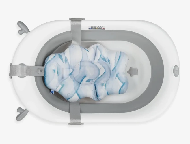 Suport din poliester pentru cădiță KikkaBoo Nubo Sea Shell Blue, 49x7x34 cm cumpăra în Chișinau