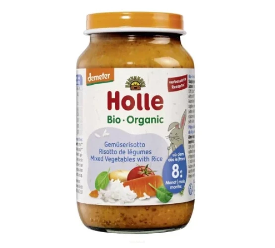 Piure Holle  din orez cu amestec de legume (8 luni+), 220 g cumpăra în Chișinau