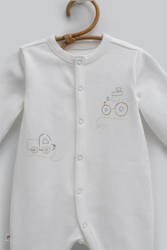 Комбинезон Caramell First Car Ivory, 2 шт. (1-3М) купить в Кишиневе