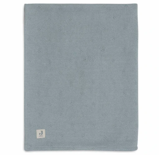 Păturică Jollein Cosy Knit Sea Green/Velvet, 75x100 cm cumpăra în Chișinau