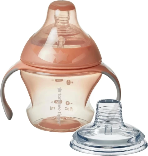 Обучающий поильник Tommee Tippee красный (4-7 мес.), 150 мл купить в Кишиневе