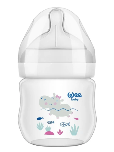 Бутылочка из пластика для младенцев WeeBaby, 125 мл купить в Кишиневе