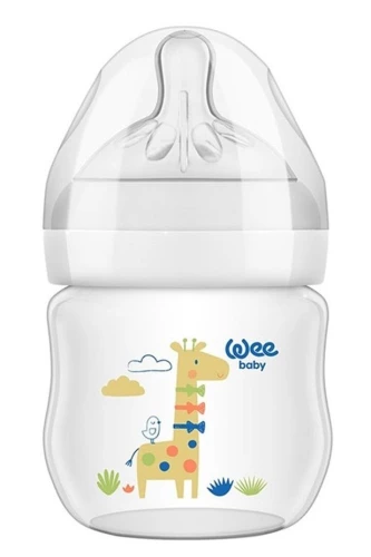 Бутылочка из пластика для младенцев WeeBaby, 125 мл купить в Кишиневе