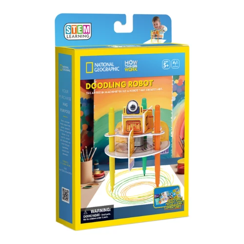 Puzzle 3D Cubic Fun STEM Series National Geographic Robot de desenat, 13 elemente cumpăra în Chișinau