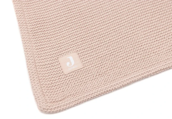 Пледик Jollein Basic Knit Wild Rose/Fleece, 75x100 см купить в Кишиневе