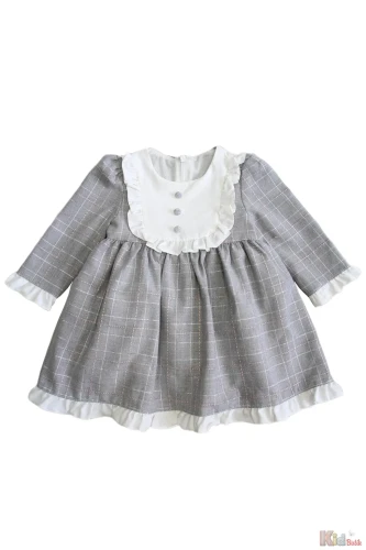 Платье с длинным рукавом Mymio Carou Grey (6-9М) купить в Кишиневе