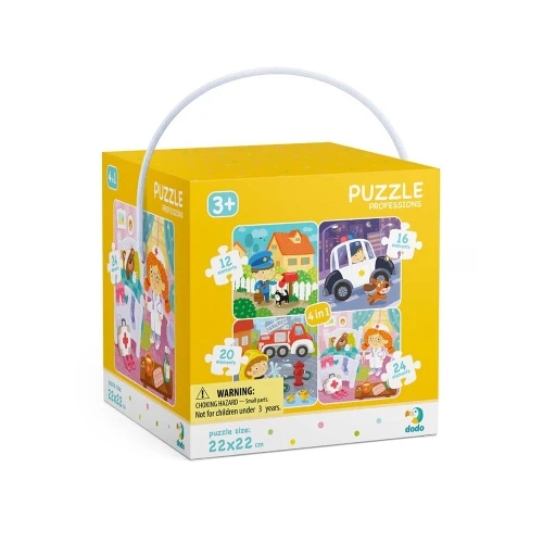 Puzzle Dodo 4 în 1 Profesii, 72 elemente cumpăra în Chișinau