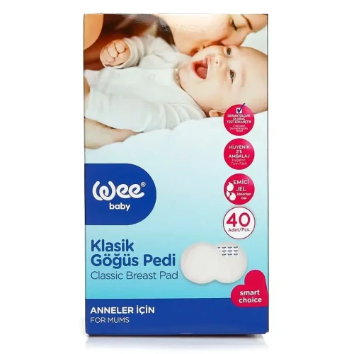 Прокладки для груди WeeBaby Classic, 40 шт. купить в Кишиневе