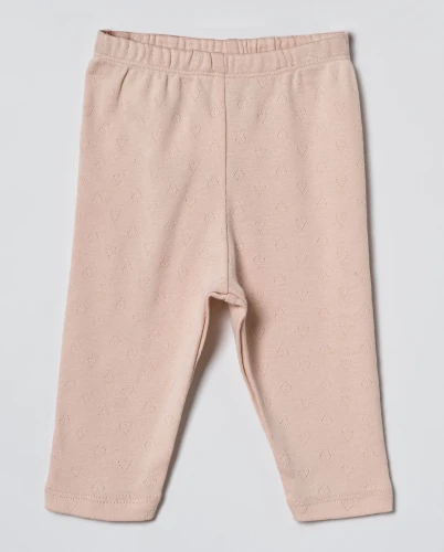 Pantaloni BabyCosy Heart Beige & Ivory, 2 buc. (12-18L) cumpăra în Chișinau