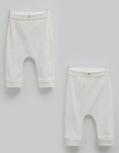 Pantaloni Caramell Love Time Ivory, 2 buc. (9-12L) cumpăra în Chișinau