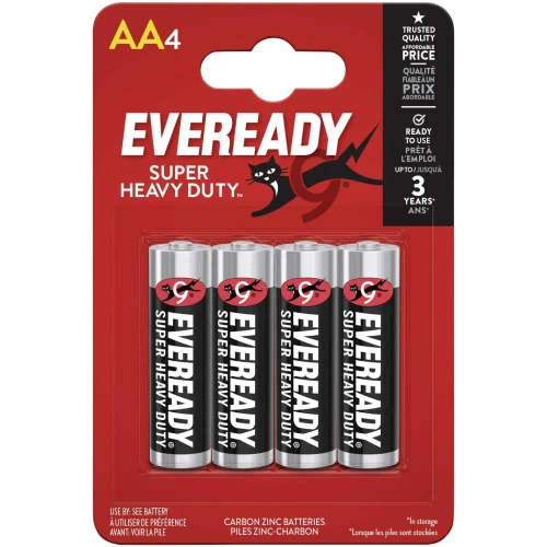 Set baterii Energizer Eveready Super Heavy Duty AA, 4 buc. cumpăra în Chișinau