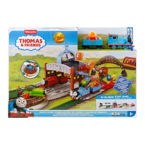 Набор железной дороги Thomas & Friends Load & Launch Barrel Delivery Mattel JDF26 купить в Кишиневе