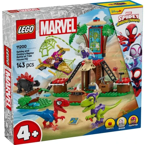 Конструкторы Lego Marvel Spidey And Gobby's Rapter Battle at Tree House HQ, 143 элемента купить в Кишиневе
