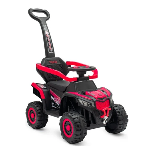 Mașinuță electrică ATV Baby Mix Ruggy cu mâner pentru părinți, roșu cumpăra în Chișinau
