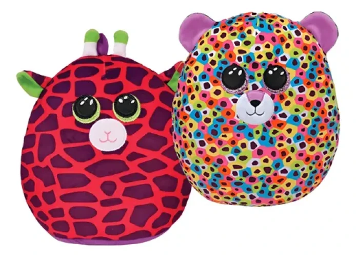Плюшевая игрушка TY Розовый жираф Gilbert Squishy Boos, 22 см купить в Кишиневе