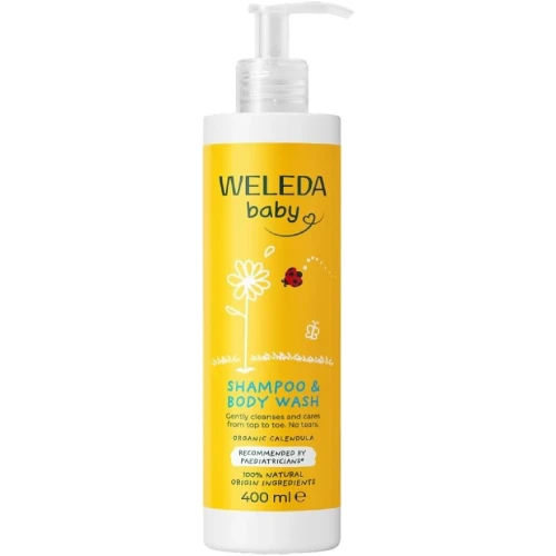 Шампунь и гель для душа детский Weleda Calendula, 400 мл купить в Кишиневе