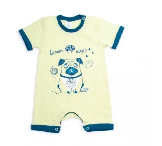 Боди с коротким рукавом Veres Lemon Doggy, размер 74 купить в Кишиневе