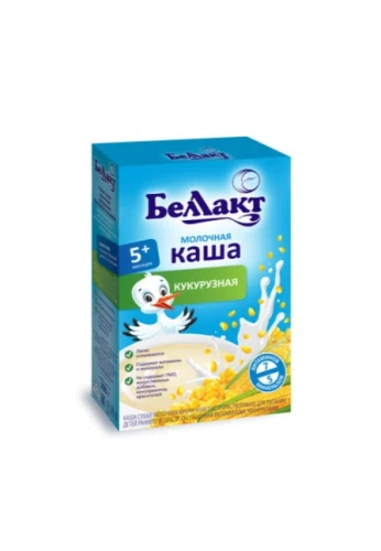 Каша Беллакт кукурузная на молоке (5 месяцев+), 200 г купить в Кишиневе