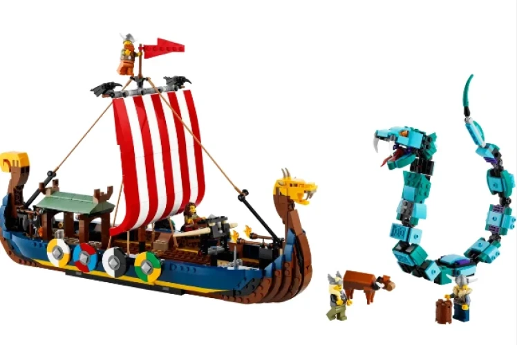 Set constructie Lego Creator Viking Ship and the Midgard Serpent, 1192 elemente cumpăra în Chișinau