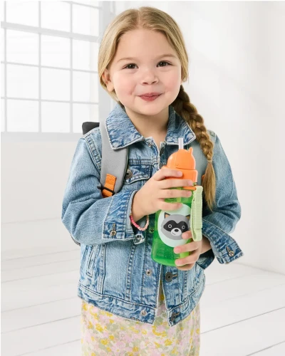 Cană cu pai Skip Hop Zoo Pug (12 luni+), 385 ml cumpăra în Chișinau