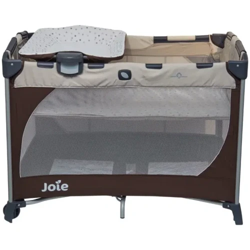 Манеж-кровать Joie Commuter Change Beige Dots купить в Кишиневе