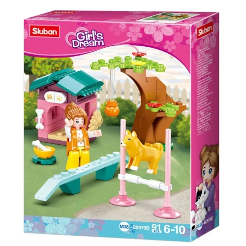 Конструктор Sluban Pet Amusement Park в асс.,  91 элемент купить в Кишиневе