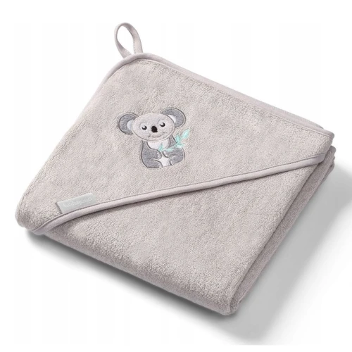 Prosop de baie BabyOno Koala Grey, 100x100 cm cumpăra în Chișinau