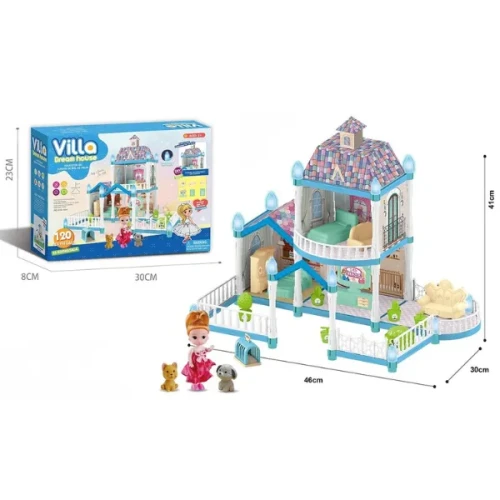 Căsuță pentru păpuși Essa Toys Villa Dream House, 120 elemente cumpăra în Chișinau