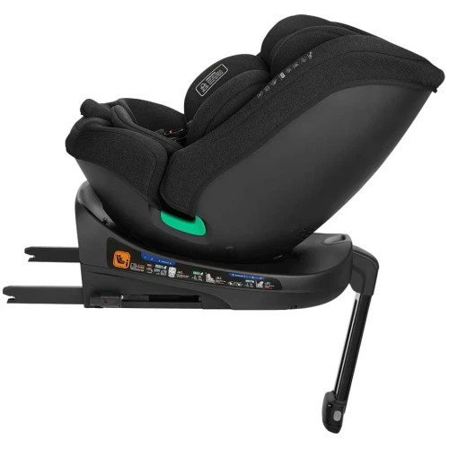 Scaun auto 40-150 cm (i-Size) Isofix KikkaBoo i-Secure Black, rotativ 360 cumpăra în Chișinau