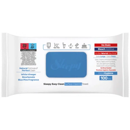 Servetele umede Sleepy Easy Clean Bleach Additive, 100 buc. cumpăra în Chișinau