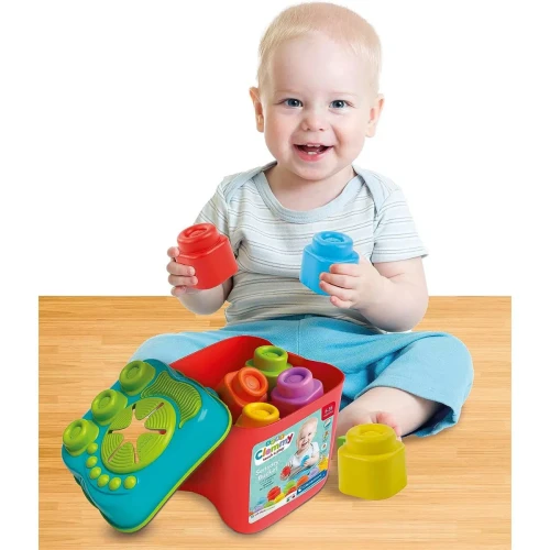 Jucarie de sortare Clementoni Soft Clemmy Touch & Play Sensory Bucket cumpăra în Chișinau