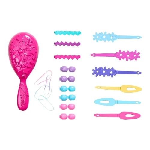 Cap de coafură Barbie HMD88, păr blond, 20 de accesorii cumpăra în Chișinau