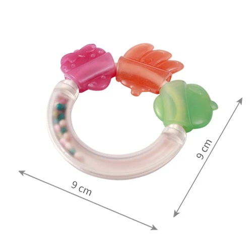 Погремушка BabyOno Fruits с прорезывателем для зубов купить в Кишиневе