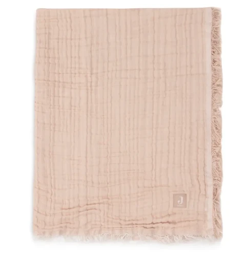 Păturică Jollein Fringe Moonstone & Ivory GOTS, 75x100 cm cumpăra în Chișinau
