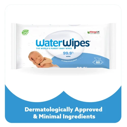 Салфетки влажные Water Wipes, 60 шт. купить в Кишиневе