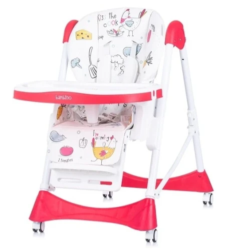 Стульчик для кормления Chipolino Bambino poppy купить в Кишиневе