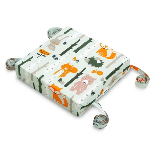 Подушка для стула для кормления Caretero Fox and hare Green купить в Кишиневе