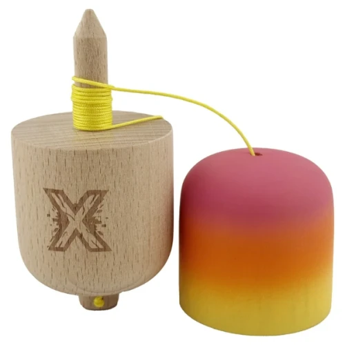 Kendama Essa Toys Pill X Original, Gradient Roz & Portocaliu & Galben cumpăra în Chișinau