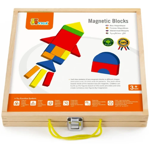 Jucărie de sortare Viga Magnetic Blocks cumpăra în Chișinau