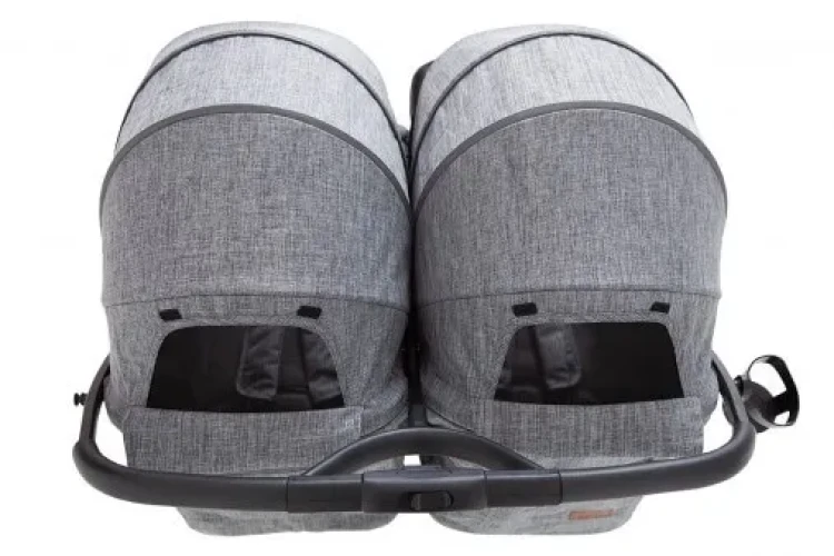 Carucior de plimbare pentru gemeni Carrello Presto Duo Steam Beige cumpăra în Chișinau
