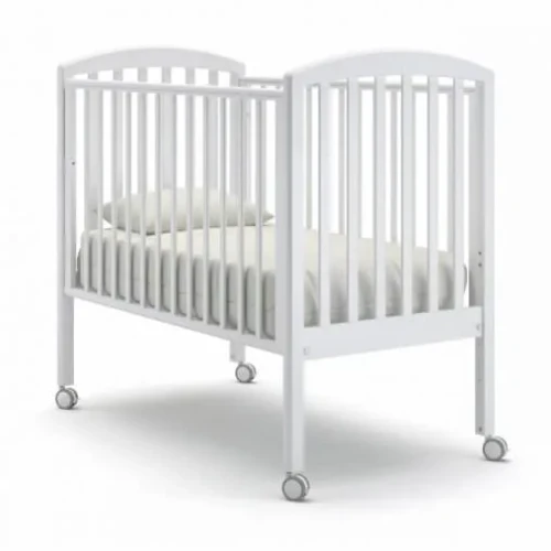Детская кроватка на колесах Дени Gandylyan белая купить в Кишиневе